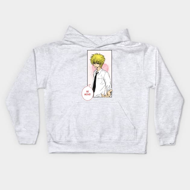 Usui Takumi Fanart || BE MINE Kids Hoodie by saturnswamp